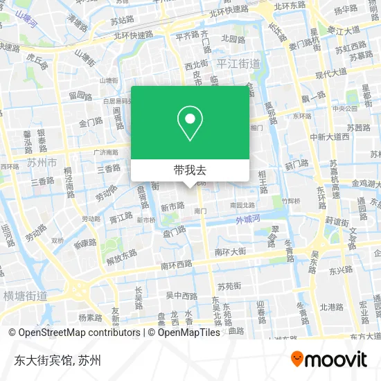 东大街宾馆地图