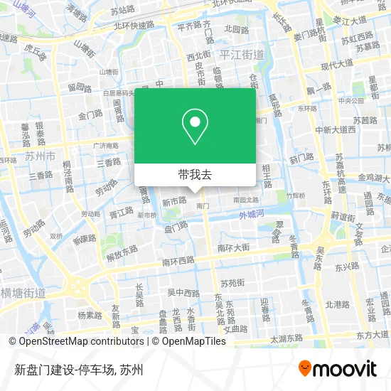 新盘门建设-停车场地图