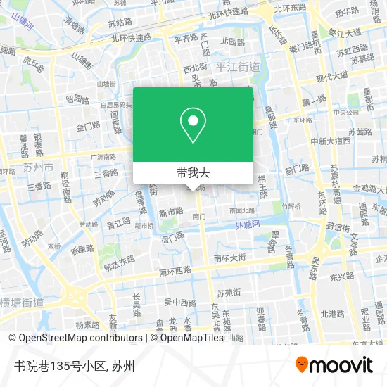 书院巷135号小区地图