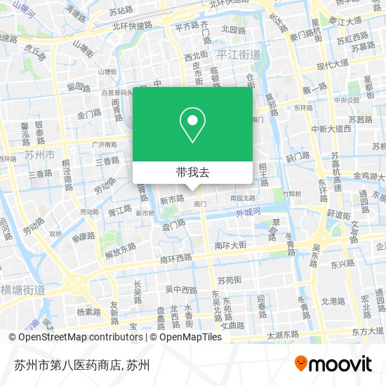 苏州市第八医药商店地图