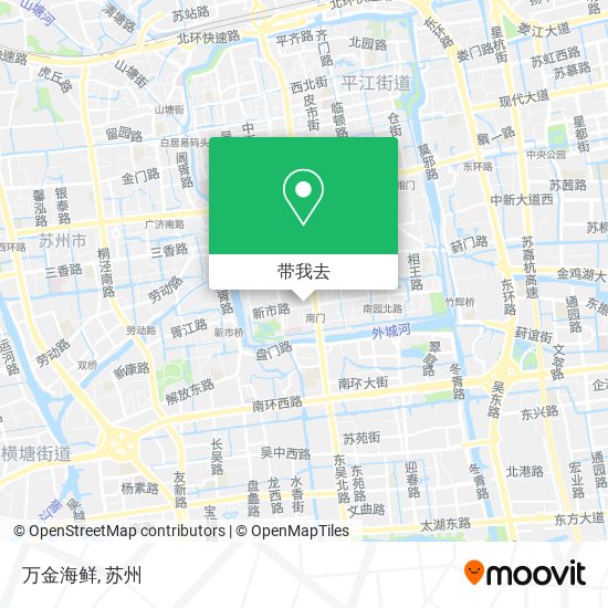 万金海鲜地图