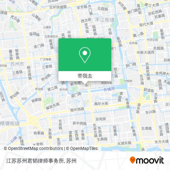 江苏苏州君韬律师事务所地图