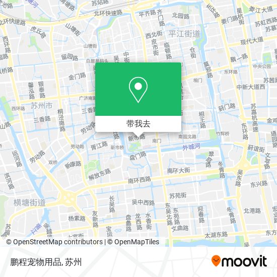 鹏程宠物用品地图