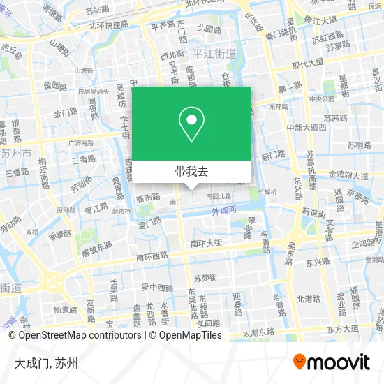大成门地图