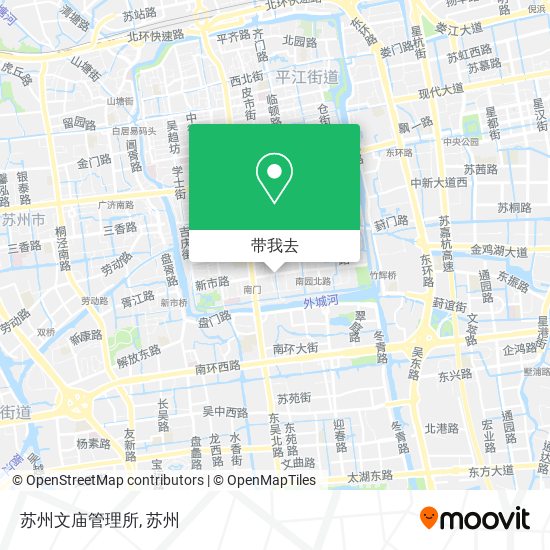 苏州文庙管理所地图