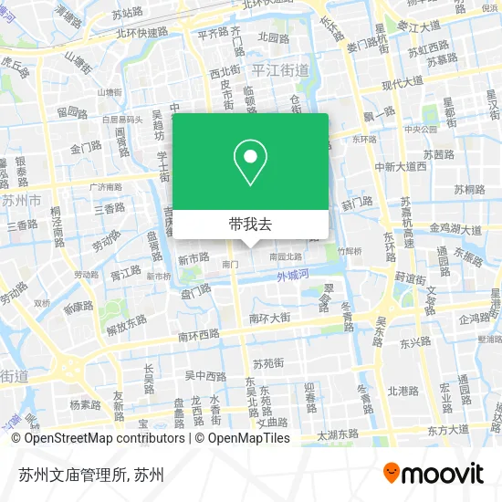 苏州文庙管理所地图