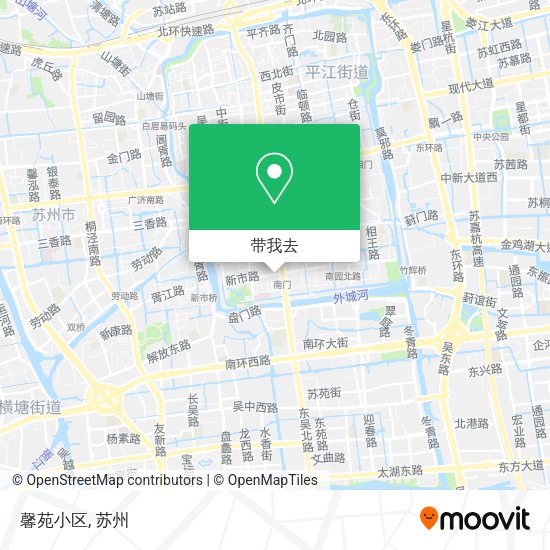 馨苑小区地图