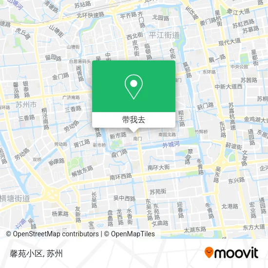 馨苑小区地图