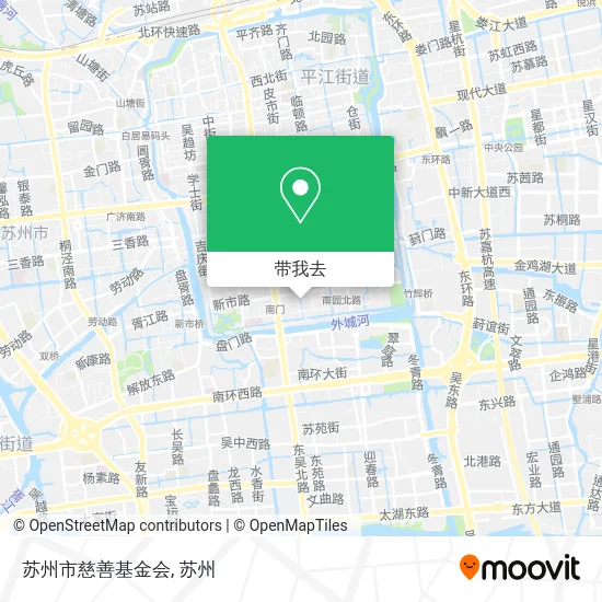 苏州市慈善基金会地图