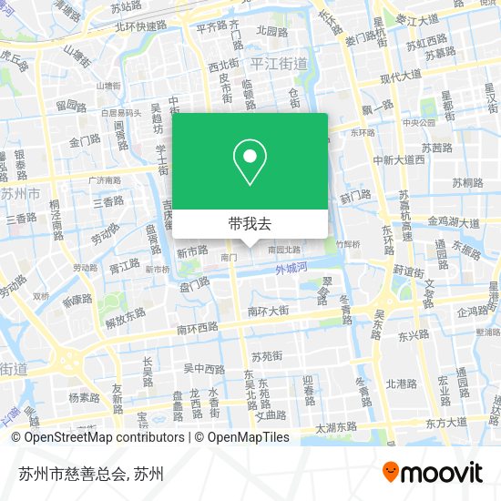 苏州市慈善总会地图