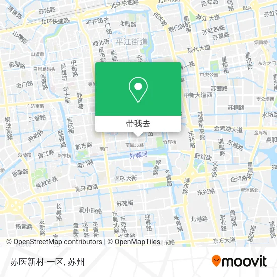苏医新村-一区地图