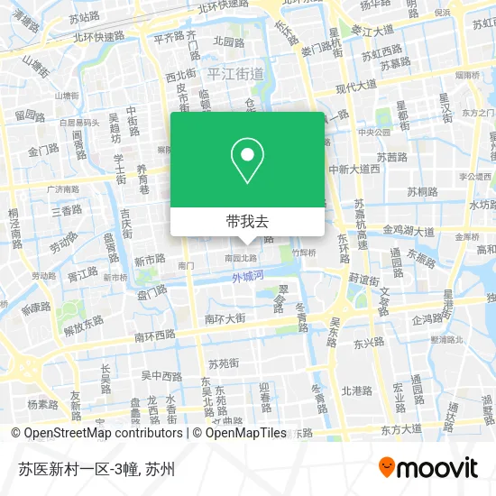 苏医新村一区-3幢地图