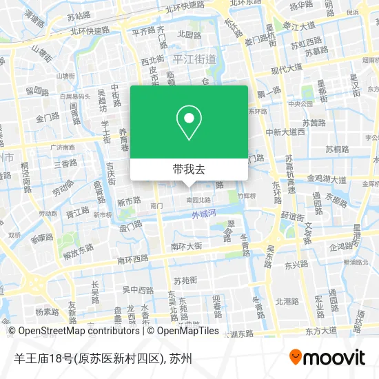 羊王庙18号(原苏医新村四区)地图