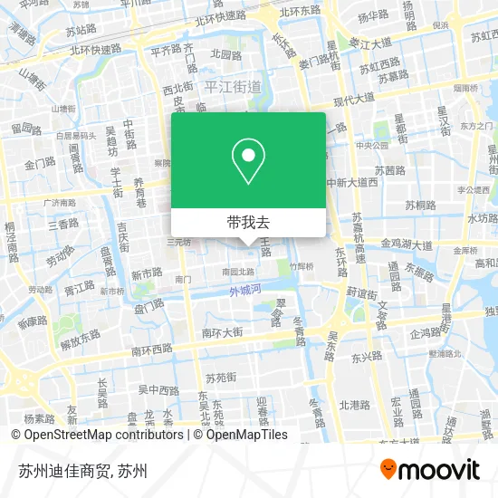 苏州迪佳商贸地图