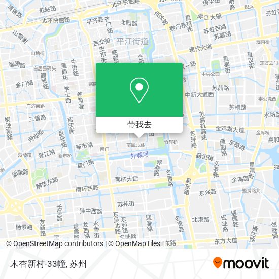 木杏新村-33幢地图