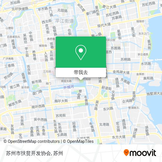 苏州市扶贫开发协会地图