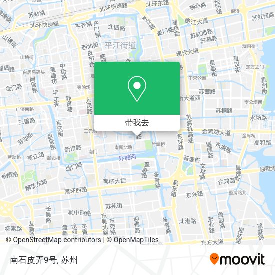 南石皮弄9号地图