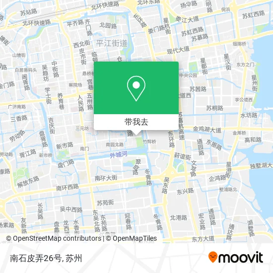 南石皮弄26号地图