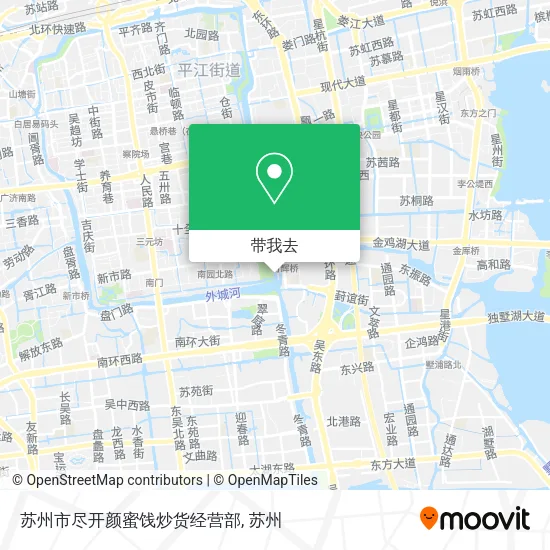 苏州市尽开颜蜜饯炒货经营部地图