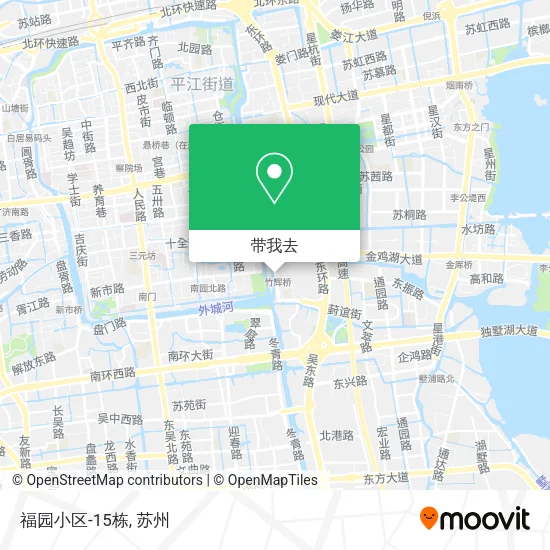 福园小区-15栋地图