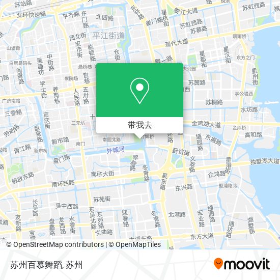 苏州百慕舞蹈地图