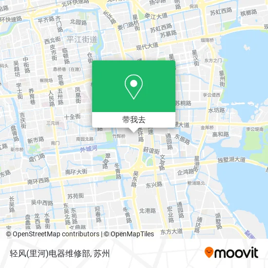 轻风(里河)电器维修部地图
