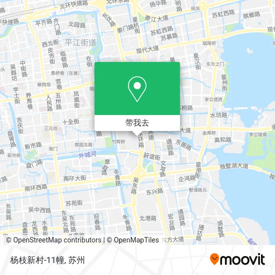 杨枝新村-11幢地图