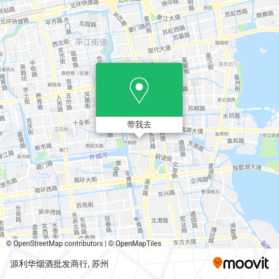 源利华烟酒批发商行地图