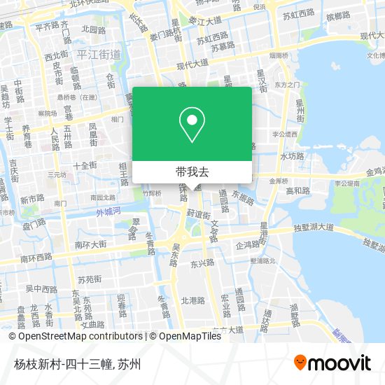 杨枝新村-四十三幢地图