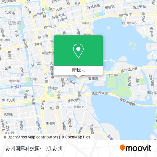 苏州国际科技园-二期地图