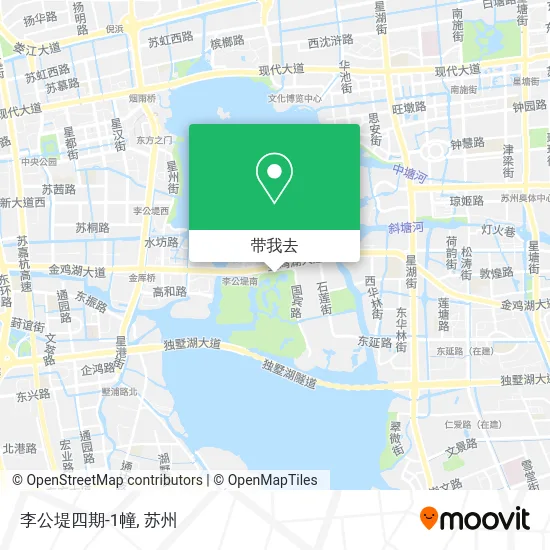 李公堤四期-1幢地图