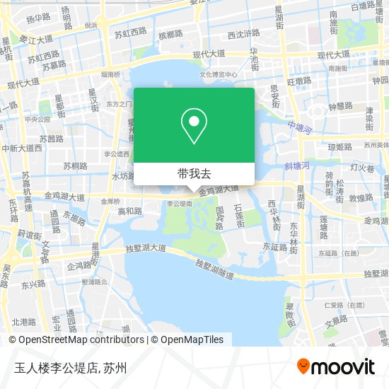 玉人楼李公堤店地图