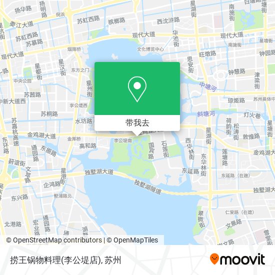 捞王锅物料理(李公堤店)地图