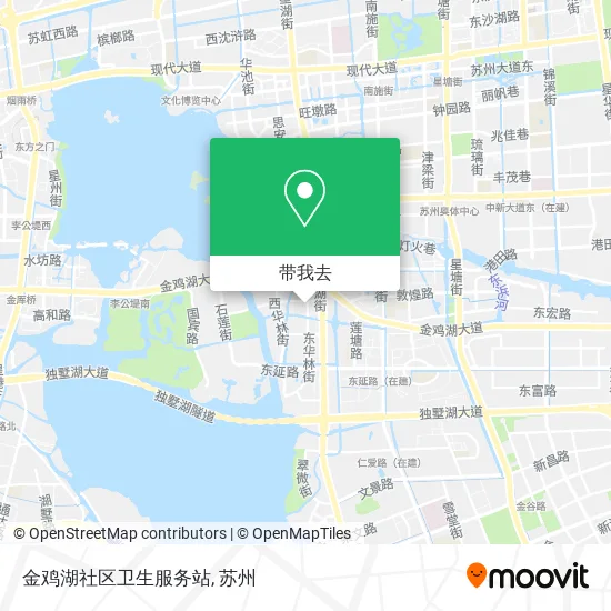 金鸡湖社区卫生服务站地图