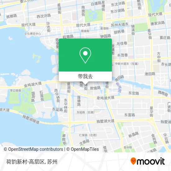 荷韵新村-高层区地图
