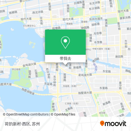 荷韵新村-西区地图