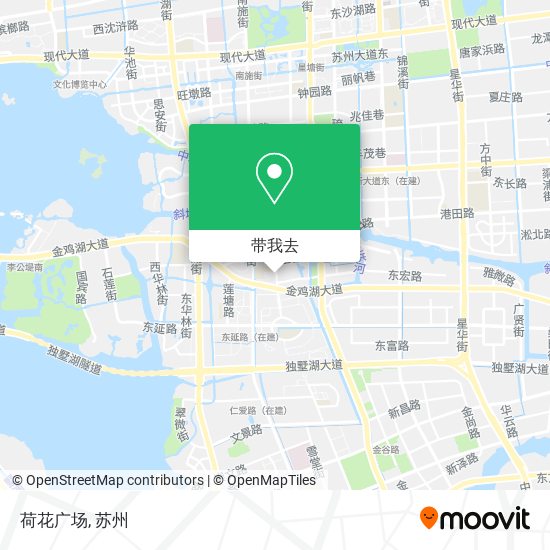 荷花广场地图