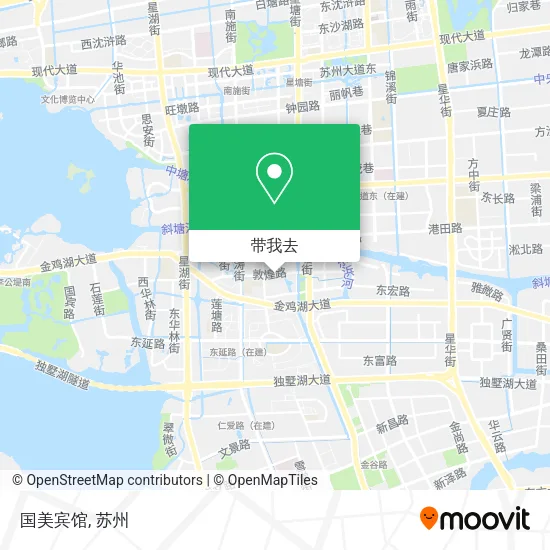 国美宾馆地图