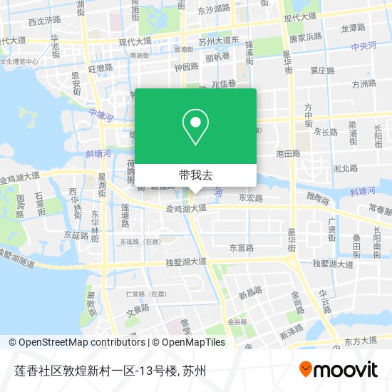 莲香社区敦煌新村一区-13号楼地图