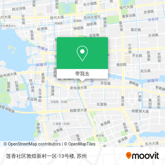 莲香社区敦煌新村一区-13号楼地图