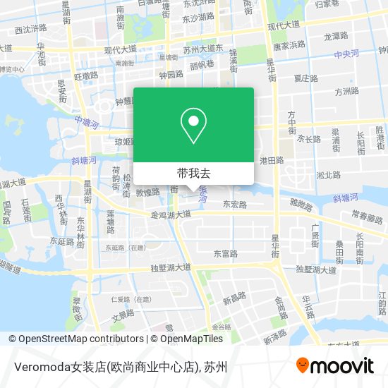 Veromoda女装店(欧尚商业中心店)地图