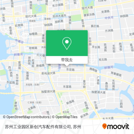 苏州工业园区新创汽车配件有限公司地图