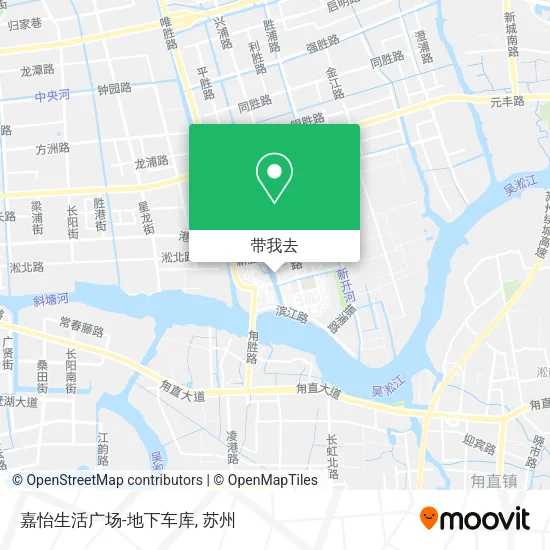 嘉怡生活广场-地下车库地图