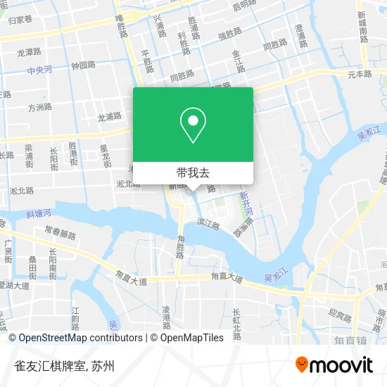 雀友汇棋牌室地图