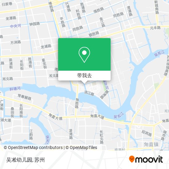 吴凇幼儿园地图