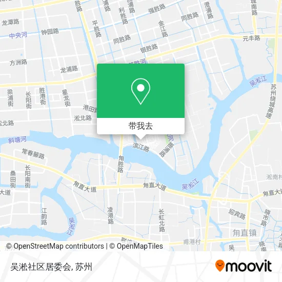 吴淞社区居委会地图
