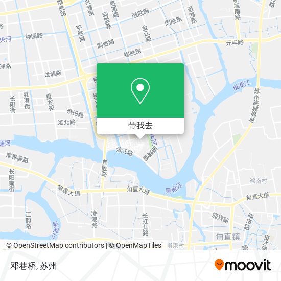 邓巷桥地图