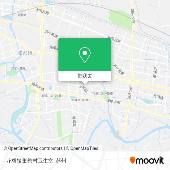 花桥镇集善村卫生室地图