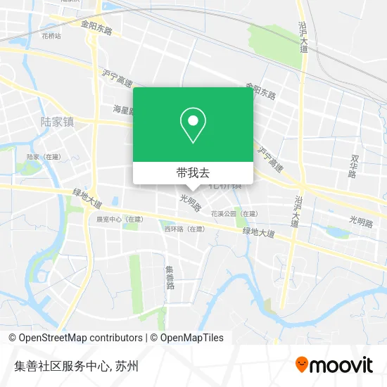 集善社区服务中心地图