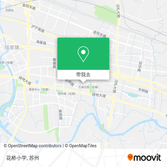 花桥小学地图